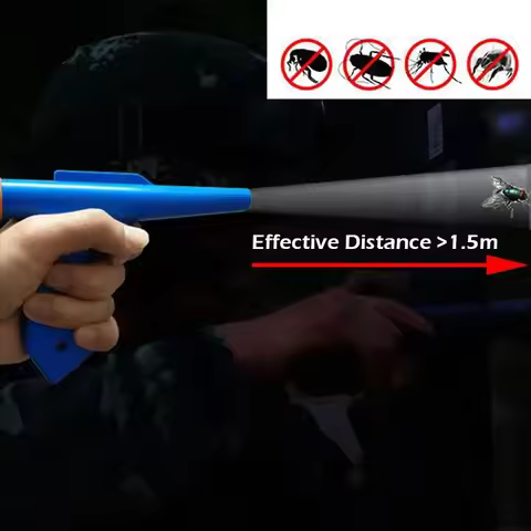 1pcs new Creative Salt Gun Fly Killing Mosquito Killing Salt Gun Scattering Mosquito Killing Boy Toy