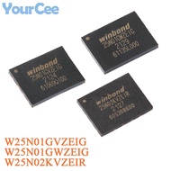 5PCS/1PC W25N01GWZEIG W25N01 WSON-8 1.8V 1Gb Serial NAND Flash Chip W25N01GVZEIG W25N02KVZEIR 3V 2Gb