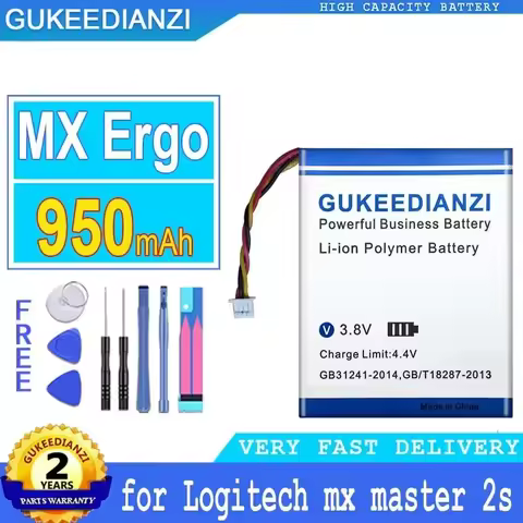 High-Performance 950mAh Mouse Battery for Logitech mx master 2s MX Anywhere 2 Anywhere2 Anywhere 2S 