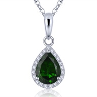 Lohaspie Đồ Trang Sức Chính Hãng Rắn Sterling Bạc 925 Mặt Dây Chuyền Ban Đầu ngọc mắt mèo tự nhiên C