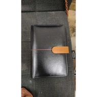 Synthetic leather agenda book binder riing 6 size a6 (13 x 18 cm (cover size)) can be refilled by 80