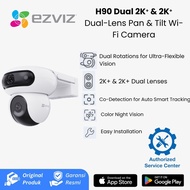 CCTV IP Camera EZVIZ H90 Dual 2K+ Smart Home Dual Lens 4MP+4MP IP Camera Outdoor