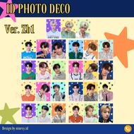 (3pcs) Zb1 zerobaseone kpop deco photo Id