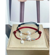 999 silver horse charm bracelet