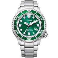 Brand New Citizen Promaster Eco-Drive BN0158-85X Green Dial Stainless Steel Diving Watch