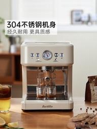 代購 解憂: Barsetto/百勝圖M3咖啡機家用小型意式半自動濃縮萃取