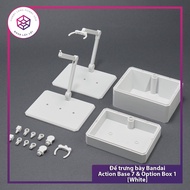 Bandai Action Base 7 & Option Box 1 [White] [TAM]