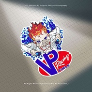 VP racing American racing Fuel Engine Oil Lubricating Oil Sticker Body Decoration Modified Waterproo