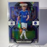 Football Player Card NATHAN PATTERSON RC EVERTON (PRIZM) PANINI PRIZM 2022