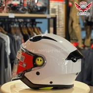 LS2 HELMET OF622 KIDS FUNNY II SOLID PLAIN COLOUR OPEN FACE HELMET HELMET KANAK-KANAK