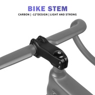 Toseek Stem Setang Sepeda-12 Derajat Mtb/Stem Sepeda Karbon Jalan