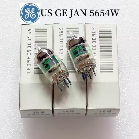 Original US GE JAN 5654W 5654 Vacuum Electron Tube Upgrade 6J1 6J2 6M1N EF95 403A 6AK5 6AU6 403B 572