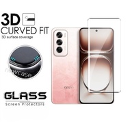 IDEA CASE - Oppo Reno 12 5G Tempered Glass Uv Curved Curved Anti-Scratch Glass for Mobile Phones