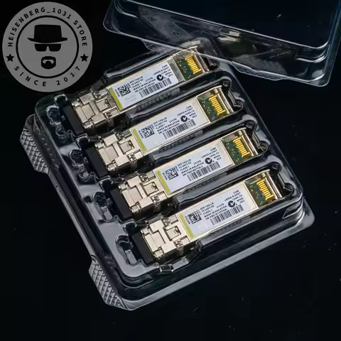 Lot of 4pcs Cisco SFP-10G-LR 10GBASE-LR SFP+10-2457-02 V02 1310nm SMF 10GbE 10KM Optical Transceiver