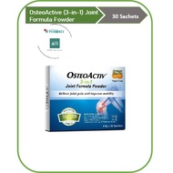 Osteoactiv 3 In 1 Joint Formula Powder (4.5g x 30 Sachets)(EXP DATE: 10/2025)"Glucosamine","Chondroitin","MSM"