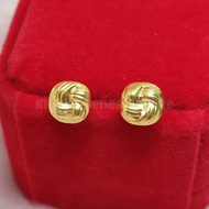 [GS] US 10K GOLD EARRINGS 10K US FANCY GOLD HYPOALLERGENIC STUD EARRINGS