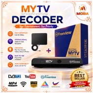Original MYTV DVB-T2 DVB-S2 Digital TV Decoder 4K Ready MCMC SIRIM myFreeview Receiver MyTV Dekoder