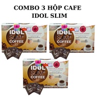 [Combo 3 hộp] Cà Phê Giảm Cân Idol Slim x2 Coffee Thái Lan chính hãng (Hộp 10 Gói)