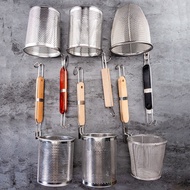 XC Stainless Steel Colander Soup Powder Colander Spicy Hot Noodle Spoon Stainless Steel Fence Househ