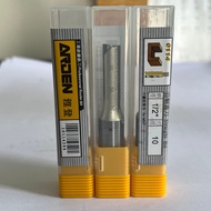 Arden wood milling bit, tip diameter 10mm, core 12.7mm (core 1/2), blade length 30mm.