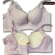 36C Iron Bra Lace Soft Wired Bra Span Cotton Underwear with wire