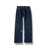 IRON HEART 634 21oz Extra Heavy Denim Straight Jeans W30 Dark Indigo | Japanese Selvedge Denim