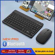 Bluetooth wireless keyboard and mouse set for Android IOS/phone tablet laptop TV, 10 inch