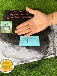 20m lưới chim 7cm cao 9m 7day 6tui. bẫy cucòsáomỏ nhátbồ chaokét...