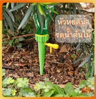 หัวน้ำหยด กรวยหยดน้ำ อัตโนมัติ รดน้ำต้นไม้ แบบใช้กับขวดน้ำอัดลม Automatic Drip Watering Device