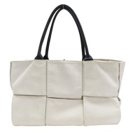 白色 帆布 Arco 肩背包【BOTTEGA VENETA BV 寶緹嘉】