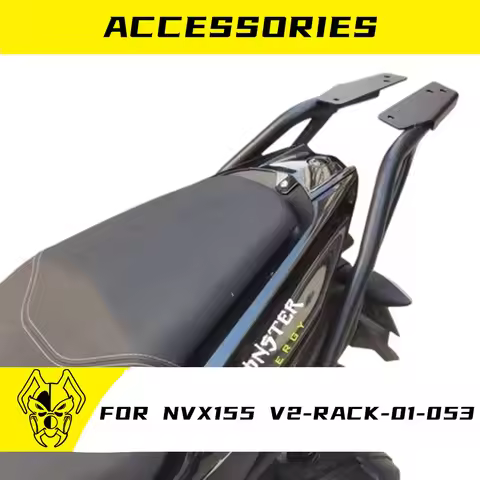 MTKRACING For YAMAHA AEROX 155 /NVX155 2021-2024 Motorcycle Rear Carrier Rack Luggage Racks Trunk Br