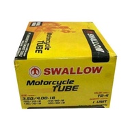 INNER TYRE Ring 18 3.50 4.00 swallow original USED ON OUTER TIRES FOR SPORT MOTORCYCLE RING 18 WITH 