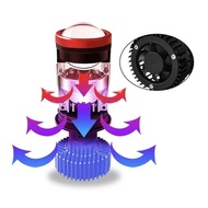 Vinyx Y7-H4 65W Y7D Projector H4 Mini Projector Lens Car Motorcycle Headlight Lens