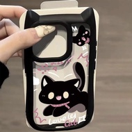 猫咪适用小米14手机壳红米note10/13/11X可爱K70PRO/K60猫耳CiVi26/9 Cat-themed phone case for Xiaomi 14, Redmi Note 10/