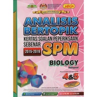 Analisis Bertopik Kertas Soalan Peperiksaan Sebenar (2015-2019 SPM) Biology