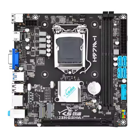 JINGSHA H97 mini itx motherboard LGA 1150 support Xeon V3 CPU DDR3 placa base LGA1150 DDR3 itx mainb