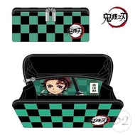 鬼滅之刃 鬼滅の刃 日版 pacapo 化妝袋 防水面料 筆袋 180度打開 多功能 收納袋 化妝包 惡魔殺手 (竈門炭治郎)