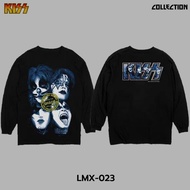 Power 7 Shop KISS T-Shirt Long Sleeves Authentic T-SHIRTS (LMX-023)