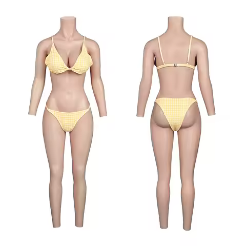 KUMIHO C Cup Full Silicon Bodysuit Silicone Bodysuit Crossdresser Breast Form Transgender Cosplay Ar