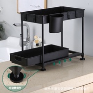 Bathroom Rack Storage Rack Pull-out Rack Organizer Rack Appliance Storage Rack Cross-Border Plastic 