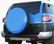 32" Color Matched Rigid Tire Cover for Toyota FJ Cruiser (2007-2009) (Plastic Face & Vinyl Band) - B