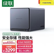 可議價 綠聯 私有云DX4600 Pro nas私有云 數據 Nas網絡存儲硬盤 務器