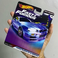 Kad custom size Premium - Fast & Furious Nissan Skyline GT-R (BNR34)