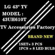 43" LG 43UH610T LAMP 43 INCH LED TV BACKLIGHT 43UH610 Mlc10 "