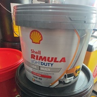 SHELL RIMULA LIGHTDUTY LD4 15W-40 7.5L *SARAWAK*
