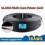 UL2464 Electronic Wire 18AWG Tinned Copper Internal Connection Wire Signal Control Flexible Wire-1/2