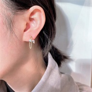 │輕奢│天河石 • 微垂墜耳鍊 • 耳環 • 14K注金 • 生日禮物