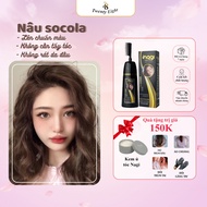 Dầu gội nhuộm tóc phủ bạc màu Nâu Socola Nagi Chocolate Brown 07 chiết xuất từ thiên nhiên chai 400m