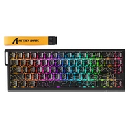 ATTACK SHARK X68HE PRO magnetic switch tri-mode wireless keyboard | 0.01mm accuracy, 8KHz polling ra