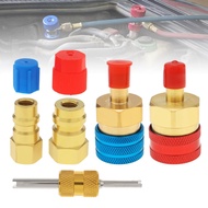 R1234YF to R134A Hose Adapter High and Low Side Quick Couplings Adapter Kit R1234yf Refrigerant for 